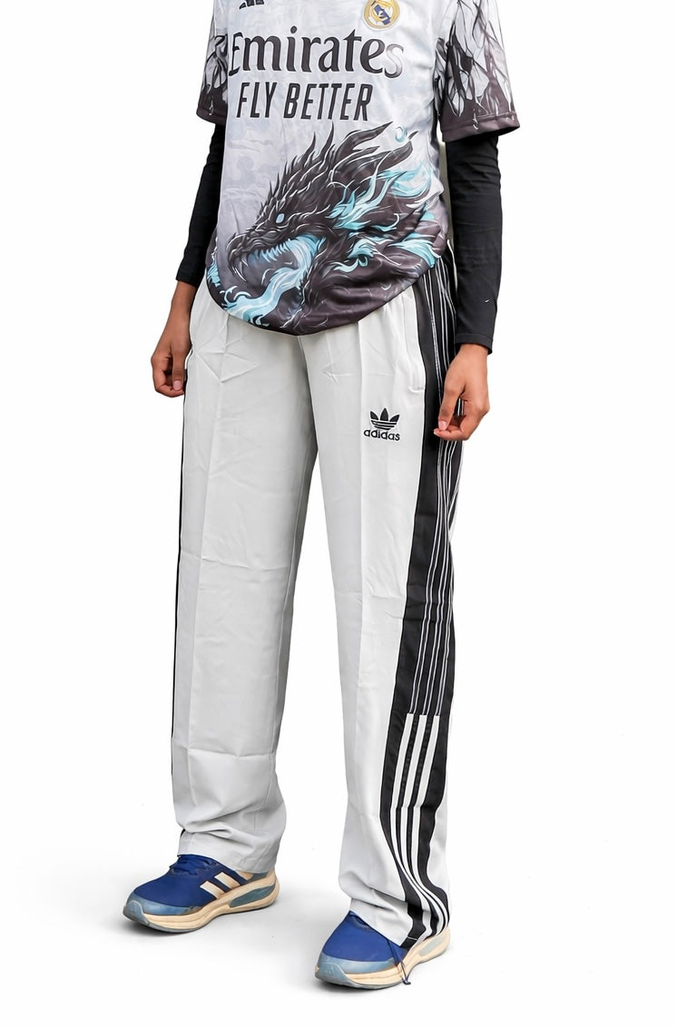 BAGGY FIT #111 - GREY/BLACK TRACKPANTS